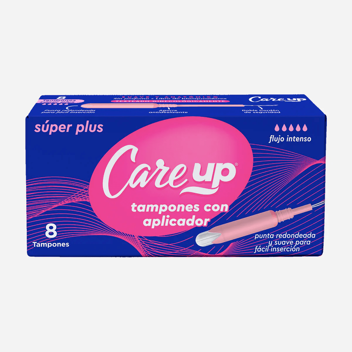 TAMPONES CON APLICADOR CARE UP2
