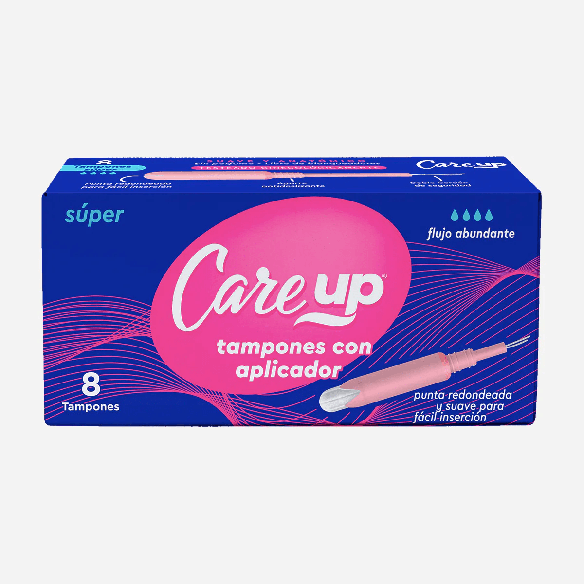 TAMPONES CON APLICADOR CARE UP3