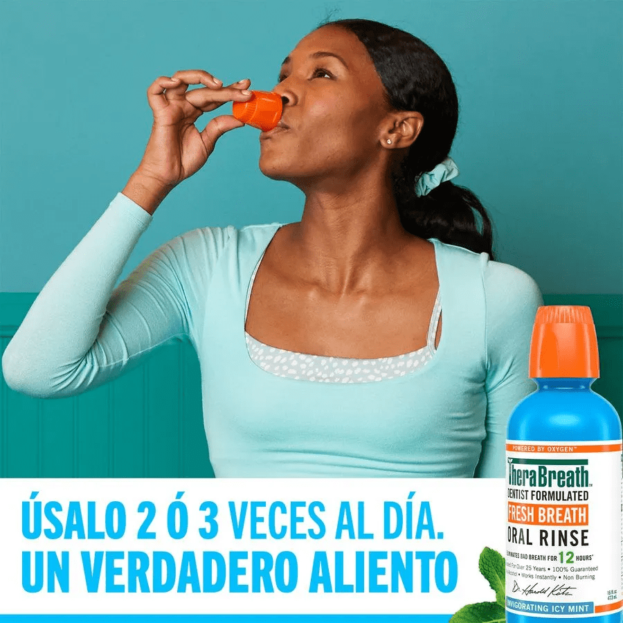 ENJUAGUE BUCAL THERABREATH 473 ML3