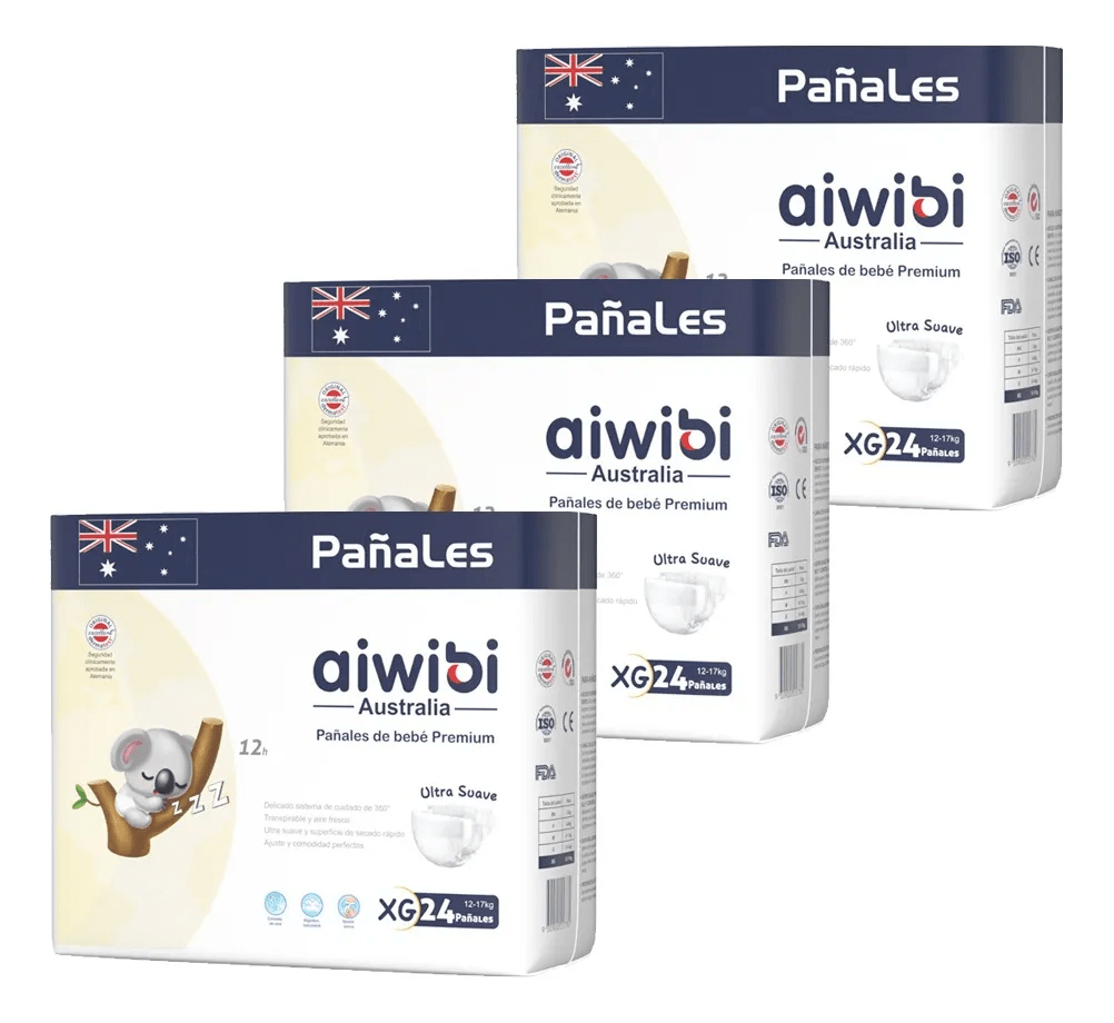 PACK X 3 PAÑAL AIWIBI PREMIUM ULTRA SUAVE4