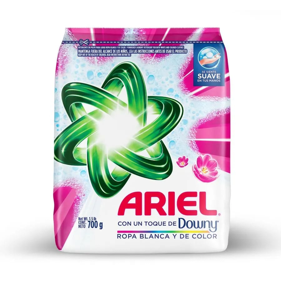 DETERGENTE ARIEL EN POLVO 700 GR