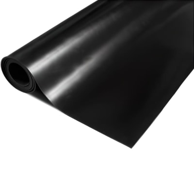 Empaquetadura Caucho Natural Sin Tela 3,2 mm.  x 1 mt. de ancho. Rollo 20 mts.