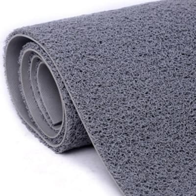 Piso Limpiapiés felpudo PVC (tipo Nomad) Gris 12 mm. Espesor 1,20 Mt. Ancho 1 mt. Lineal.