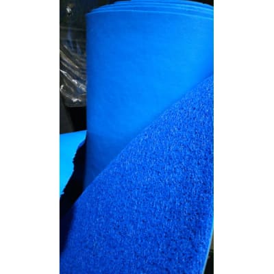 Rollo Piso Limpiapiés felpudo PVC (tipo Nomad) Azul 12 mm Espesor - 1,20 x 12 Mt