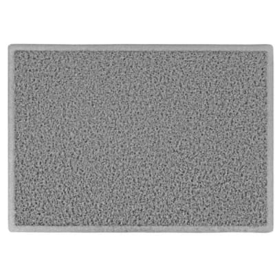 Piso Felpudo PVC (tipo nomad) termosellado gris 1.20 x 0.80