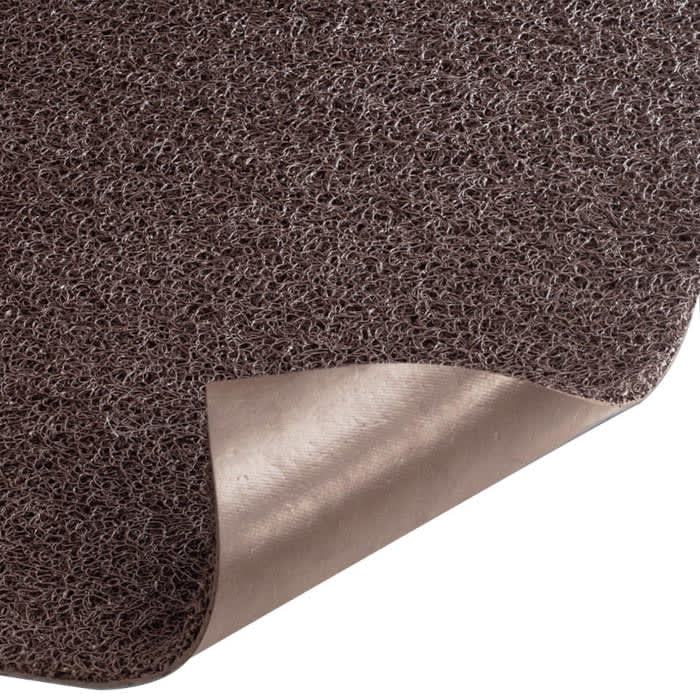Rollo Piso Limpiapiés felpudo PVC (tipo Nomad) Café Chocolate (Burdeo) 12 mm Espesor - 1,20 x 12 Mt1
