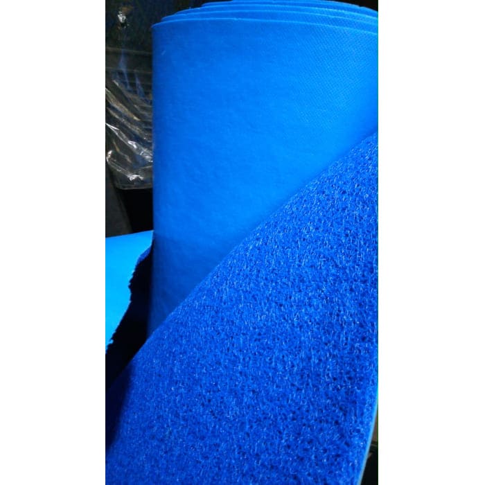Piso Limpiapiés Felpudo (Tipo Nomad) Azul 12 mm. Espesor, 1,20 mt. Ancho, 12 mt. Lineal. 0