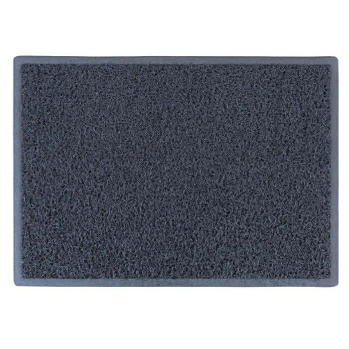 Piso Limpiapiés Felpudo PVC (tipo nomad) Termosellado Negro 1.20 x 0.80 0