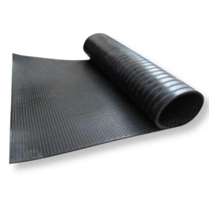 Piso de Goma para Establo Texturado 17 mm, 1,22 × 1,83 mts.1