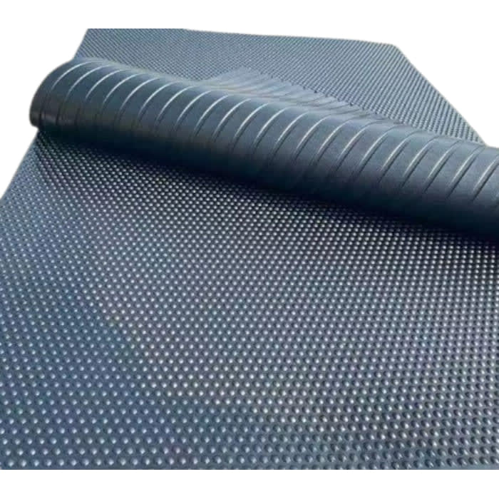 Piso de Goma para Establo Texturado 17 mm, 1,22 × 1,83 mts.2