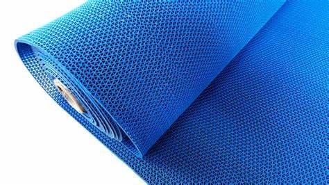 Piso Escurre Agua PVC Azul (Tipo Wet) 1.20 x metro lineal - 5 mm de Espesor 1