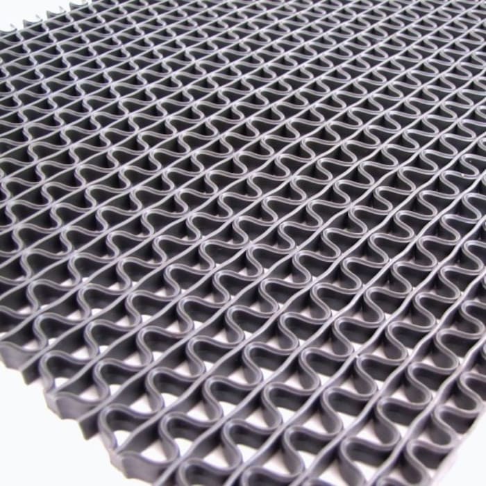 Piso Escurre Agua PVC (Tipo Wet) 1.20 Gris Rollo de 15 Metros - 5 mm de Espesor3