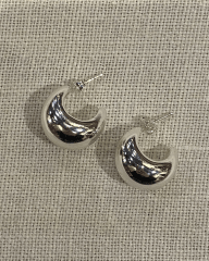 Aros Gruesos Plata