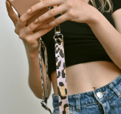 Strap 2CM Rosada Animal Print