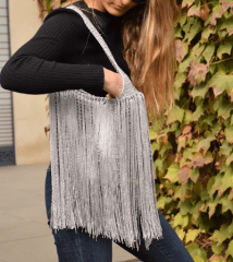 Cartera BLOOM PLATEADA