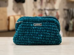Cartera CHENILLE VERDE