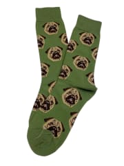 Calcetin Bulldog Verde