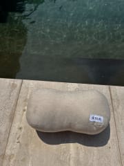 Cojin Beige Liso