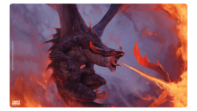 Top Deck -  Colección Dragones - Dragón de Fuego - Playmat1