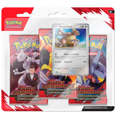 Pokémon TCG - Destined Rivals 3 - Pack Blister (Español)1