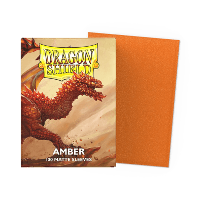 Dragon Shield - Standard/Matte - Amber1