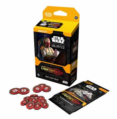 Star Wars Unlimited - Salto a la velocidad de la luz - Starter Deck Boba Fett (Inglés)1