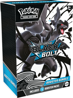 PREVENTA - Pokémon TCG -  Black Bolt - Booster Bundle (Español)1