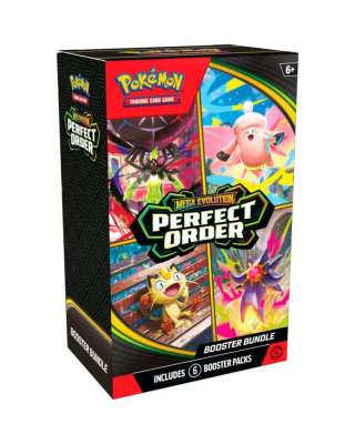 Pokémon TCG - Mega Evolution: Perfect Order - Booster Bundle (Inglés)1