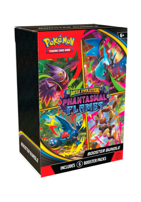 Pokémon TCG - Mega Evolution Phantasmal Flame - Booster Bundle (Español)1