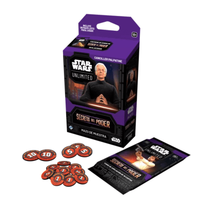 Star Wars Unlimited - Secretos del Poder - Starter Deck Canciller Palpatine (Español)1