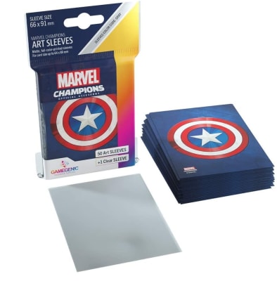 Gamegenic - Art Sleeves Marvel Champions - Captain America1