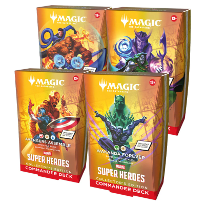 PREVENTA: MTG - Marvel Super Heroes - Collector Commander Deck1