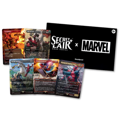MTG - Secret Lair Marvel: Deadpool (Inglés)1