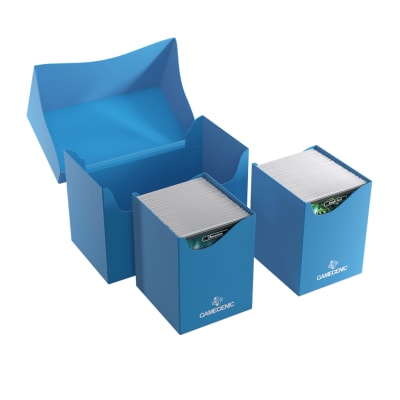 Gamegenic - Double Deck Holder 200 + XL Blue1