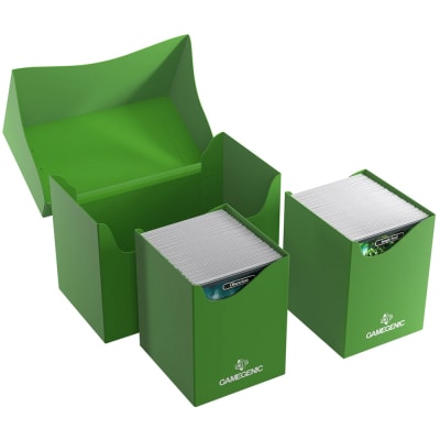 Gamegenic - Double Deck Holder 200 + XL Green1