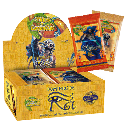 Mitos y Leyendas Primer Bloque - Display 24 Edición Aniversario Dominios de Ra1