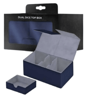 Top Deck - Portamazos Dual Dice Top Box 160 color Azul1