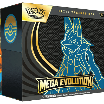 Pokémon TCG - Mega Evolution - Elite Trainer Box Lucarion (Inglés)1