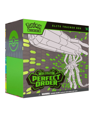 Pokémon TCG - Mega Evolution: Perfect Order - Elite Trainer Box (Inglés)1