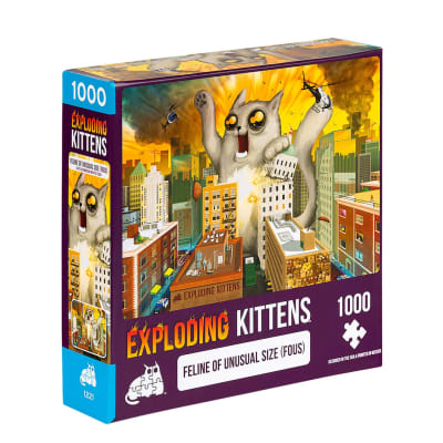Exploding Kittens - Puzzle Feline of Unusual Size (1000 piezas)1