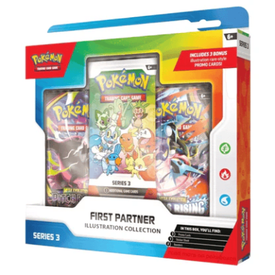 PREVENTA: Pokemon TCG First Partner Illustration Collection (Q3 2026) Español1