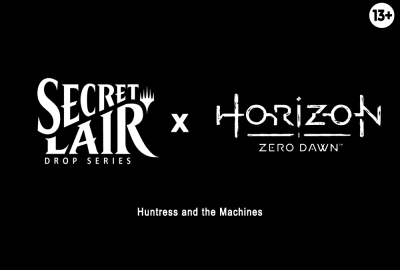 MTG - Secret Lair Drop - Horizon: Zero Dawn: Huntress and the Machines - Regular (Inglés)1