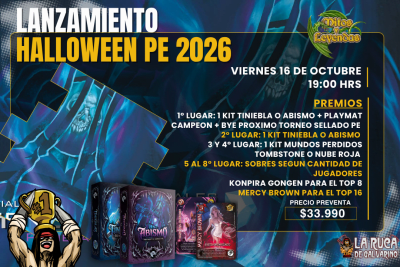Lanzamiento Halloween PE1