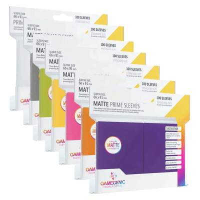 Gamegenic - Matte Prime Sleeves1