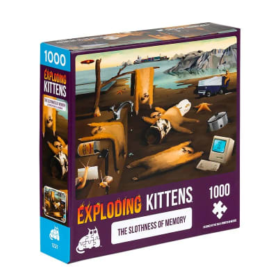 Exploding Kittens - Puzzle Slothness of Memory (1000 piezas)1