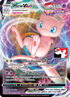 Mew Vmax 114/264 Fusion Strike (Prize Pack)1