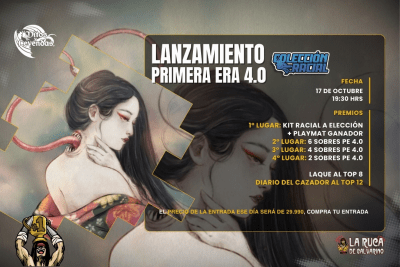 Lanzamiento Colección Racial 2.0 - Primera Era 4.01