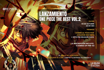 Lanzamiento Oficial One Piece PRB-021