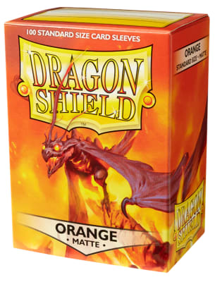 Dragon Shield - Protectores Orange Matte1