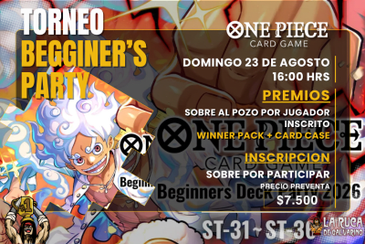 Torneo One piece Begginer's Party1